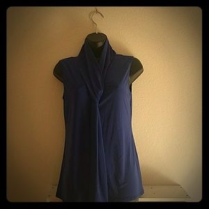 Royal Blue Blouse